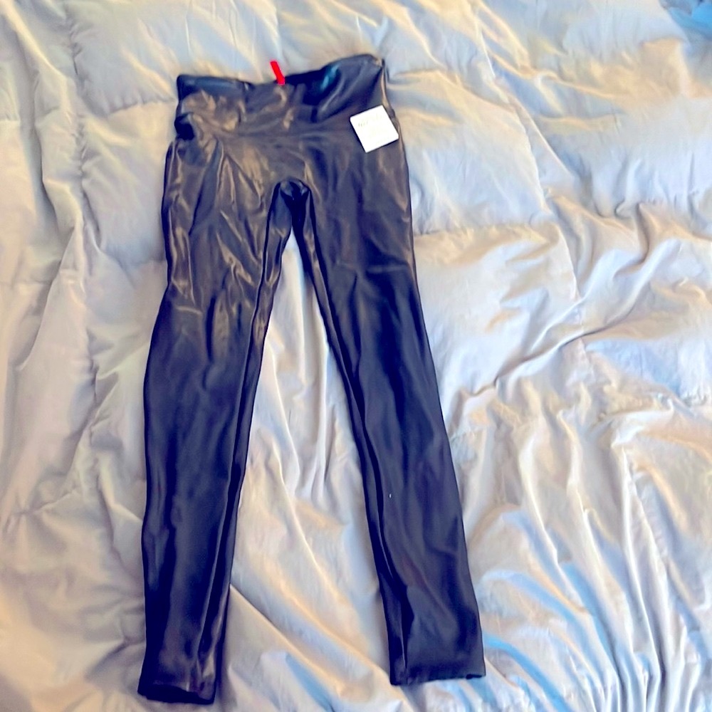 Spanx Faux Leather Leggings